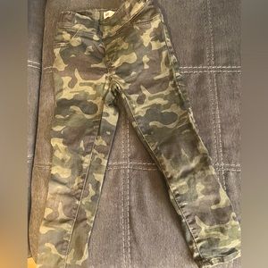 Camp pants for toddler girl